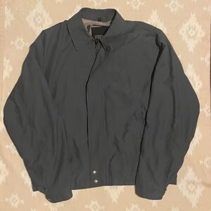 Men's Classic Black Windbreaker